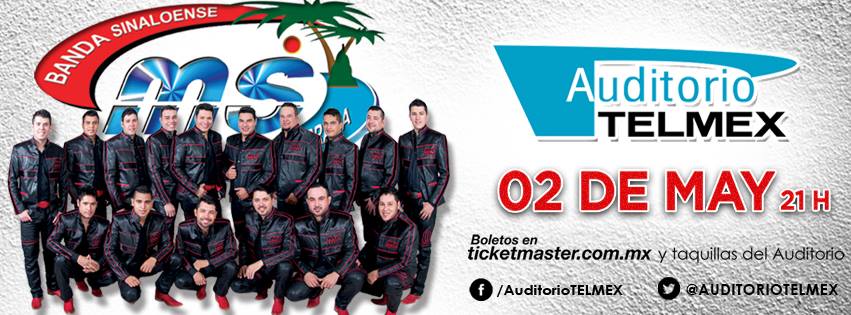 BANDA_MS's tweet photo. Muy buenos días Raza, este 02 de Mayo nos vemos en el #AUDITORIOTELMEX en #GDL, No te quedes fuera...#msgira2015 http://t.co/2uqvo2Hx8k
