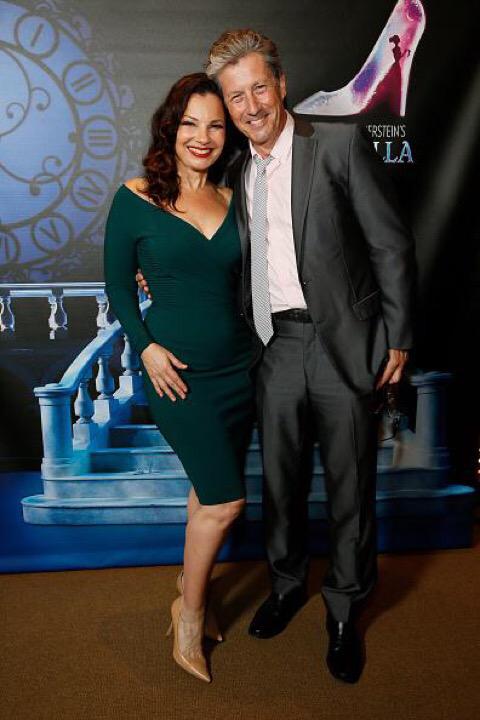 Fran Drescher y Charles Shaughnessy se encontraron en la inauguración de una obra en Los Angeles