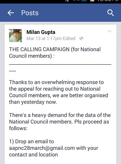 Komal_Indian's tweet photo. I think i am dropping a mail to him..i need to know the exact #script for the #CallCampaign ! http://t.co/IavzgRZkm9