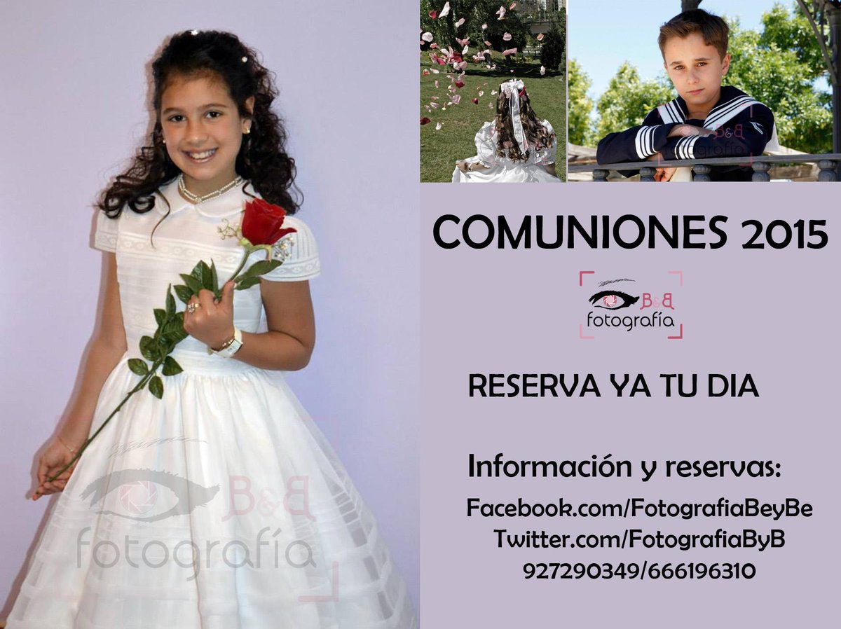 FotografiaByB's tweet photo. No te quedes sin esos momentos tan especiales para ellos, escríbenos y reserva tu día. #COMUNIONES2015 #FOTOGRAFIABYB http://t.co/JzCYccyT5W