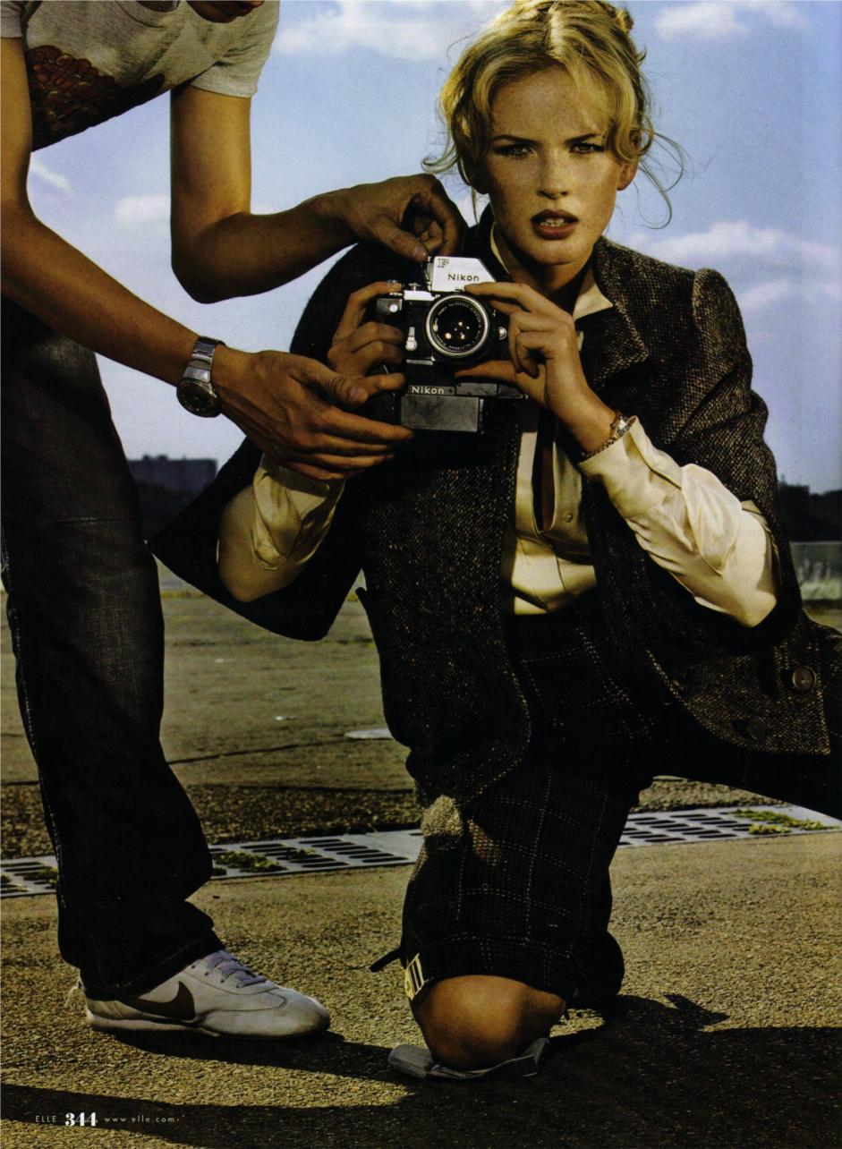 Happy 29th Birthday to today\s über-cool celebrity with an über-cool camera:  model ANNE VYALITSYNA 