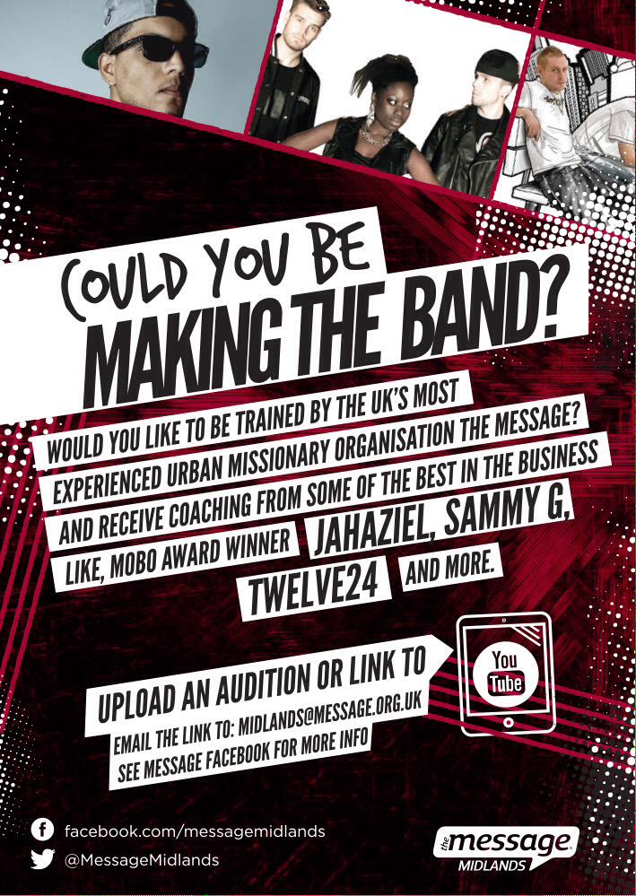 JohnPlatt81's tweet image. Great meeting w/ @Jamo_music re @MessageMidlands  For youth leaders: would your young people be interested in this? http://t.co/3lCyjTlP1M"