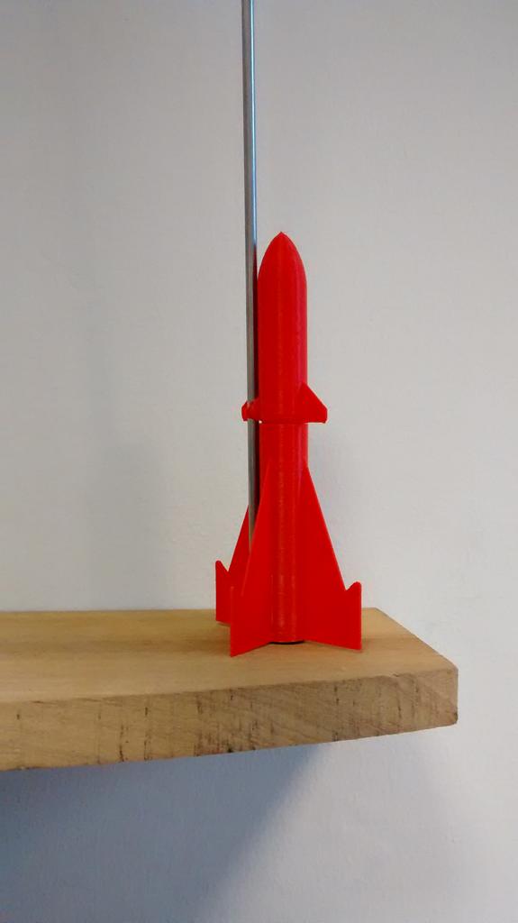 #3dprinting <a href="/UStartDCU/">UStart DCU</a> @Innovation_DCU LayerLabz space program under way! 3D printed rocket!