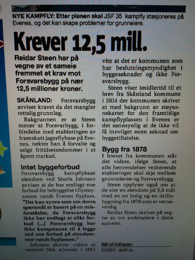 kampflybase's tweet image. Flere udetonerte kostnader for #kampflybase @Regjeringen @Hoyre @frp_no @Venstre @KrFNorge @Senterpartiet