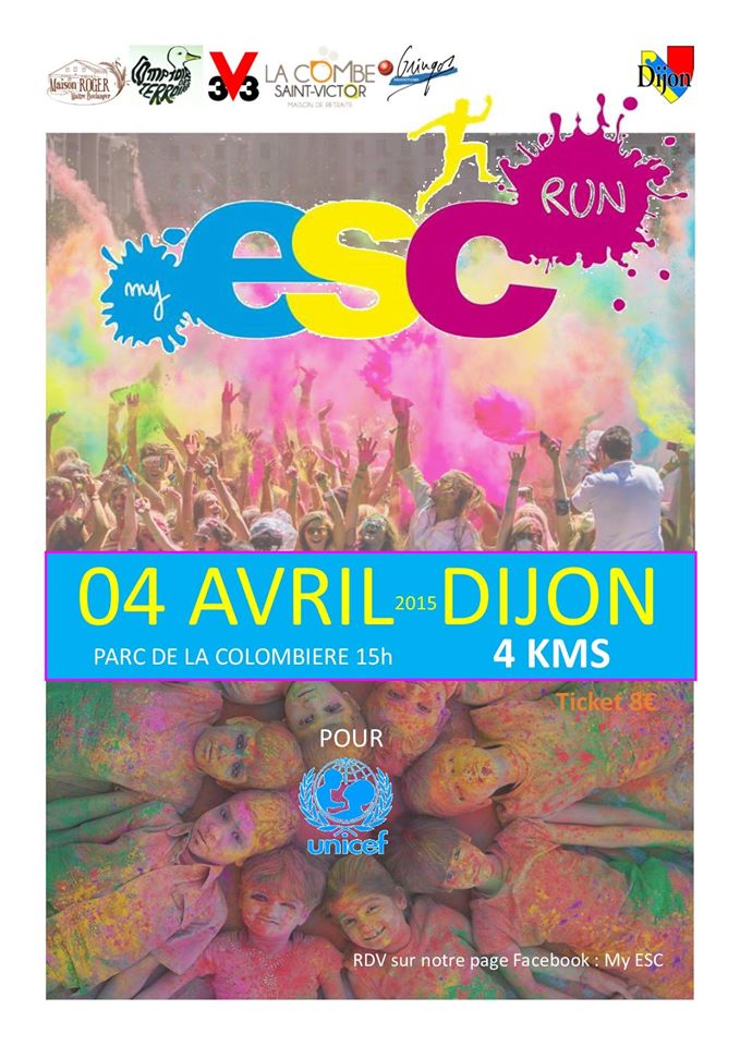UnicefCotedOr's tweet photo. #ESCRun organisée au Parc de la Colombière #Dijon,samedi 4 avril à 15h par 7 étudiants de l'@escdijon pour l'#UNICEF http://t.co/ZOYu87OJLk