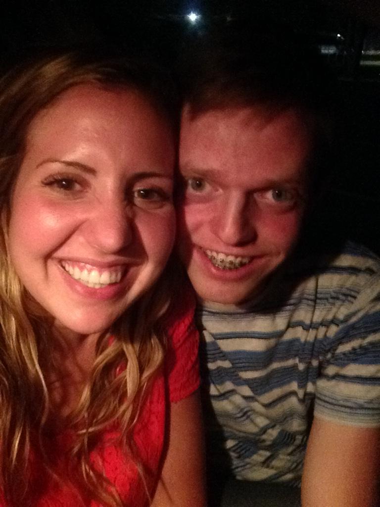 LoganPersson's tweet photo. @bellerenick #tbt to when my now wife and I started dating! #feelslikealongtimeago #reallywasntlongago #timeflys http://t.co/iul1lLdMS4