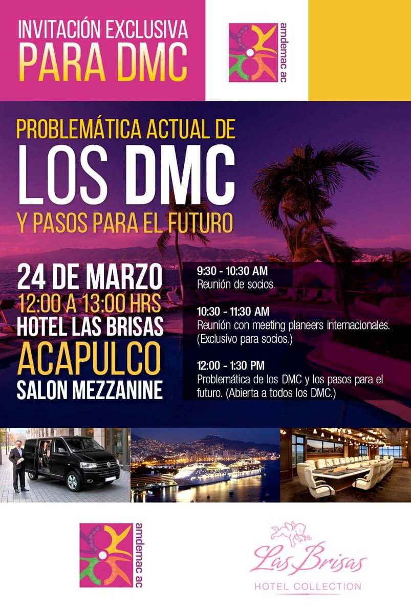 Confirma tu asistencia a mercadotecnia@procesaeventos.com #TianguisTuristico #turismodereuniones #Acapulco