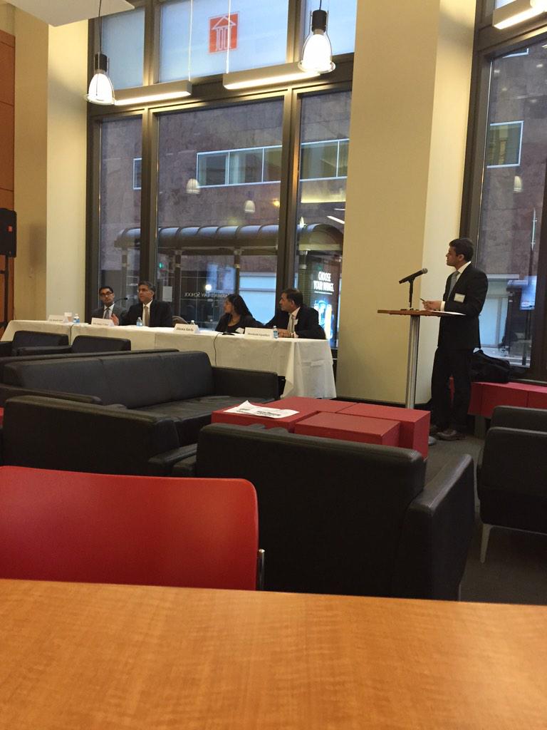 TRiddleJD's tweet image. Very good advice on how to network and make the most of your legal education being offered by SALSA panel tonight.