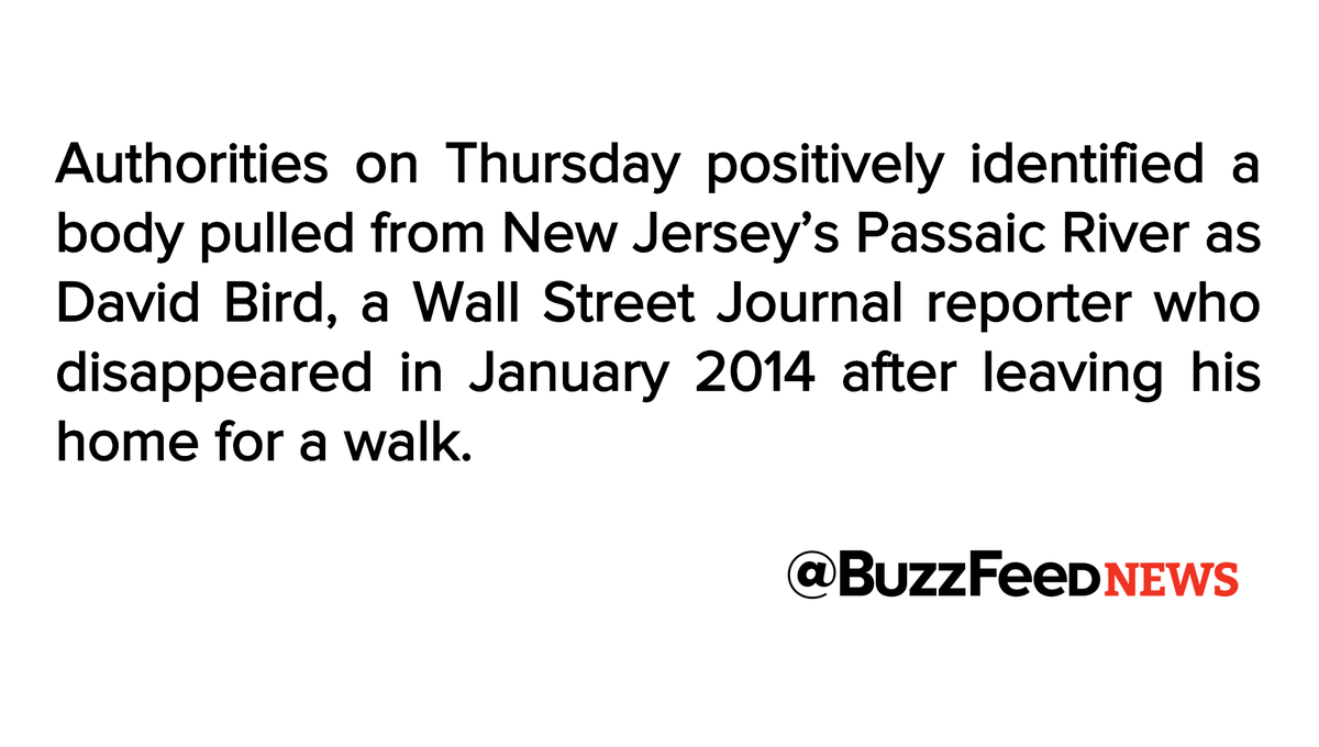 Missing Wall Street Journal Reporter’s Body Found More Than A Year