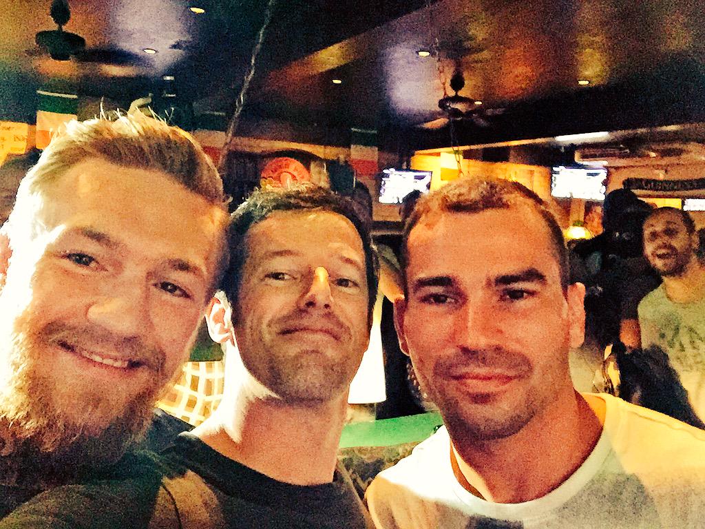 Me, @TheNotoriousMMA, @prospectkiller at an Irish bar in Rio De Janeiro. The world is such a small place