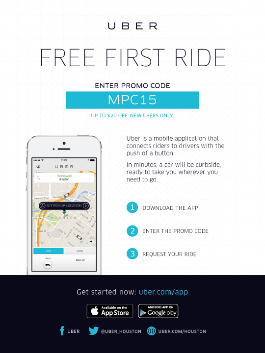 MuseumParkCafe's tweet photo. Need a ride to visit us? Download the @Uber_Houston app &amp; enter promo MPC15 for a FREE ride! http://t.co/tVKY4uraKq http://t.co/doazoBNuNI