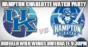 qcpirates's tweet photo. #clt #HamptonNation watch party as we take on Kentucky-Buffalo Wild Wings @ Rivergate 14157 Steele Creek Rd http://t.co/oaWvtkj6Nq