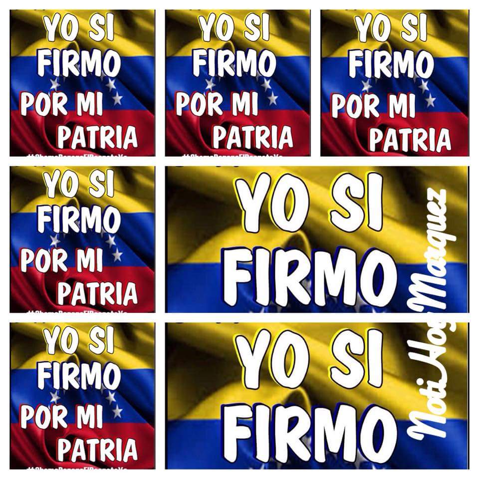cbolivariana's tweet photo. #ObamaDerogaElDecretoYa
Todo a firmar
La Patria se respeta.
Mosca con los apatridas de la MUD
Preparan la traición http://t.co/AAxfA059Mm