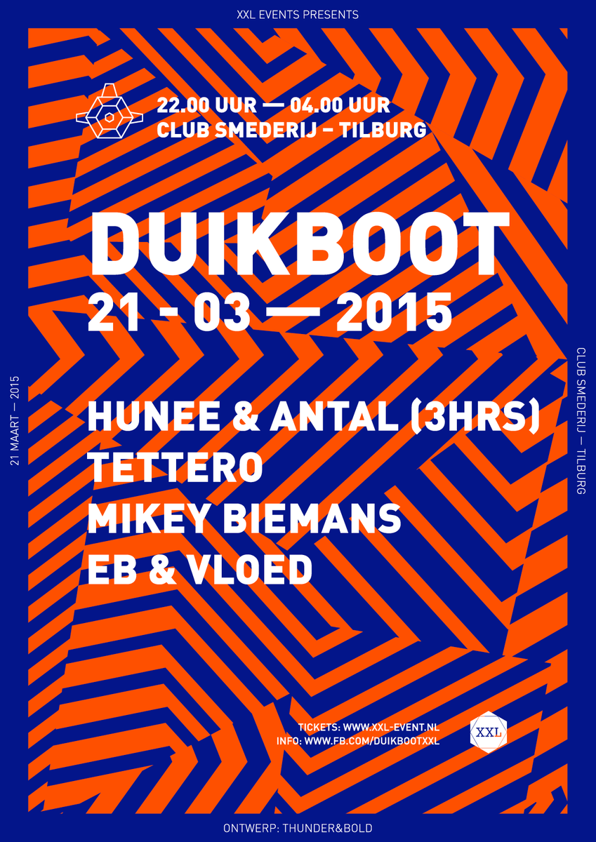 Nog iets meer dan 48 uur en dé nacht vol disco &amp; house barst los in Tilburg! Tickets via xxl-event.nl