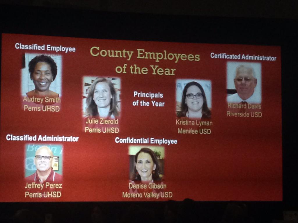 HHS_STEM's tweet photo. We celebrate Heritage High's County Employee of the Year @PrincipalMsZ and Ms. Smith @puhsd #stateofeducationaddress http://t.co/5e1uAtY7lg