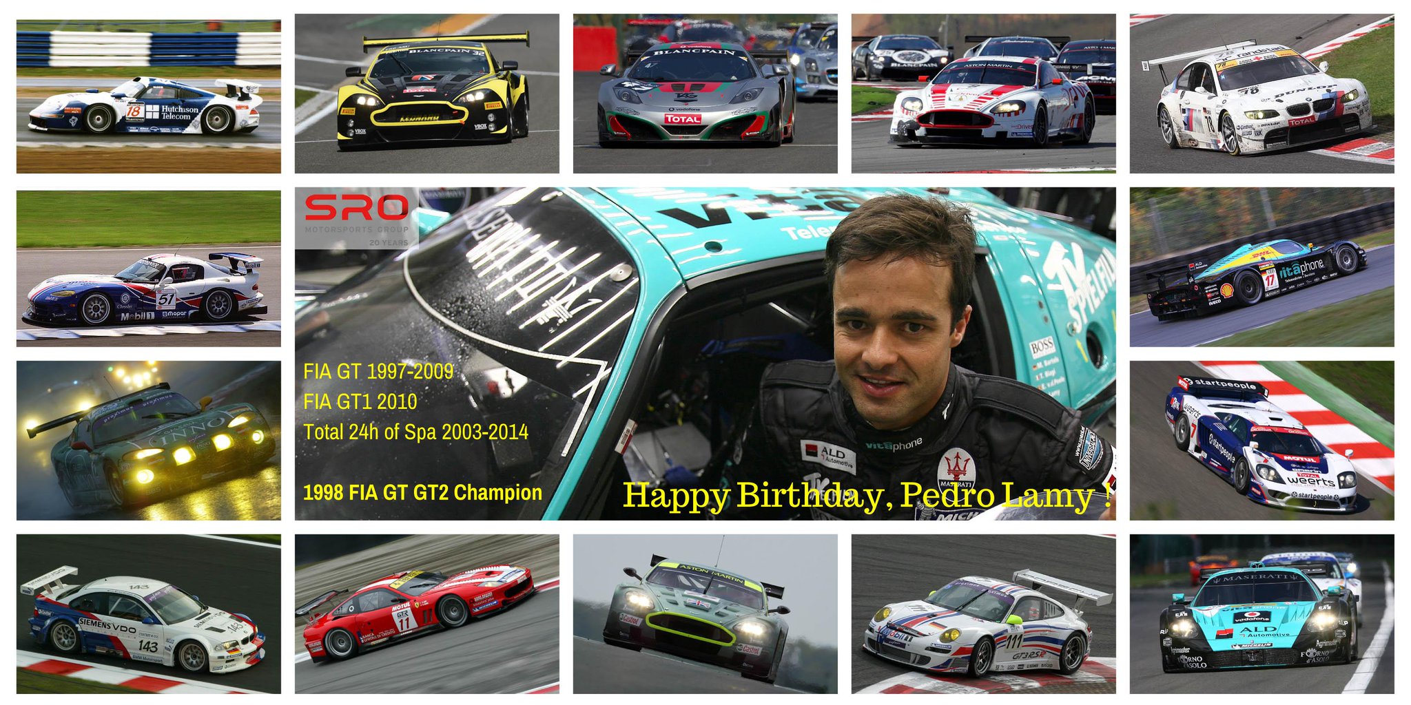 Happy Birthday, Pedro Lamy !    