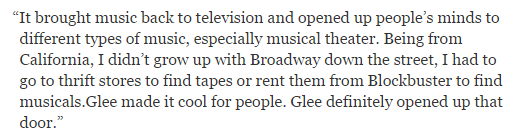 OverstreetCNews's tweet photo. [QUOTE] Chord (@chordoverstreet) on the 'Glee' finale's tribute to Cory  http://t.co/rRTnqYXNNt http://t.co/tH7rTuV5WC