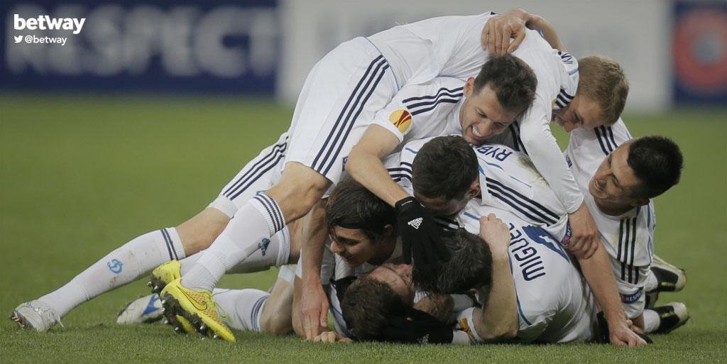 betway's tweet photo. Dynamite Kiev, an explosive performance from Dynamo in a 7 goal thriller. #DKVEVE #DYNvEFC #EuropaLeague http://t.co/9q4niusBLq