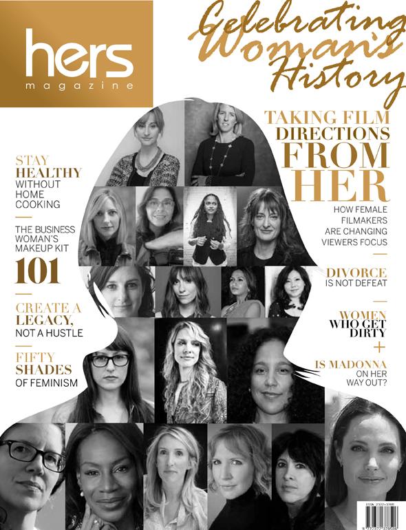 We celebrate Martha Stephens' (<a href="/LandHoMovie/">Land Ho!</a>) achievement in film with our special cover celebrating women's history!