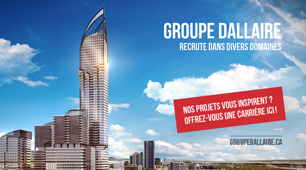 @Groupe_Dallaire sera à @FoireEmploi vendredi et samedi au Centre de foires d'ExpoCité. Visitez-nous au kiosque #426!