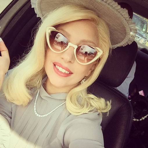 christosmonster's tweet photo. Lady Gaga's recent post on Instagram. 💕
She is wearing Vera Wang Spring 2015! #VeraSpring15 @ladygaga http://t.co/Hc1HyAgknt