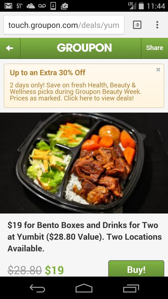 YumbitSeattle's tweet photo. Yumbit Food Truck is on Groupon now. http://t.co/L7bSoIMxlJ