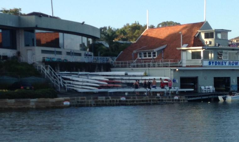 SydRowingClub's tweet photo. Ready for #SIRR2015 #TeamSRC #Boatloading http://t.co/W5M0OMidv2