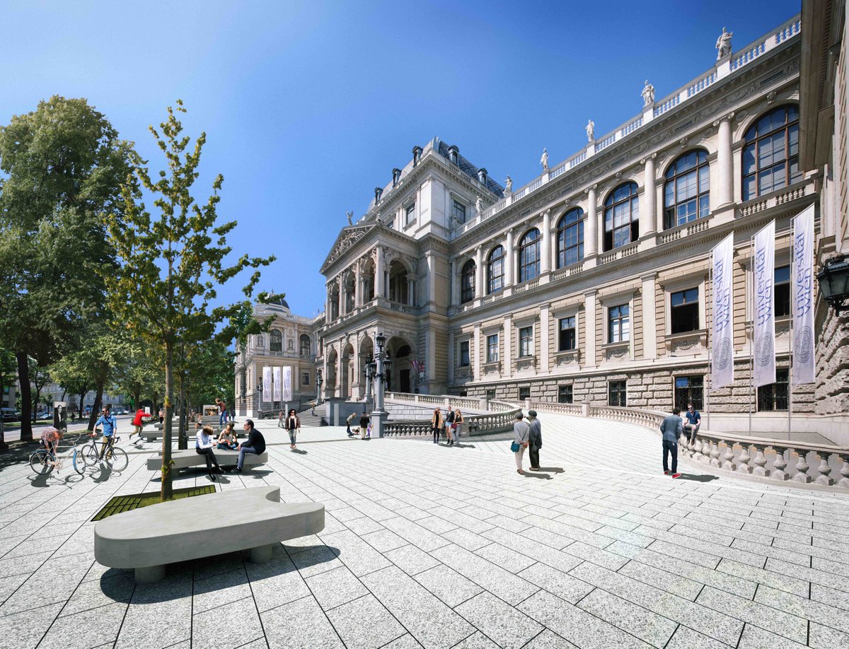 Harald_Peterka's tweet photo. im Rathaus in Wien spricht man bereits von meiner Idee....neuer Vorplatz Uni Wien http://t.co/kx8C2N5sKP