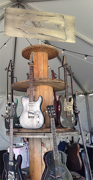 FrenchTechClub's tweet photo. Meet now @jamestrussart amazing #French #guitar maker in #LA http://t.co/jl87NuXED2 #SXSWMusic #demo #FrenchTechClub http://t.co/WGi1q21XL4