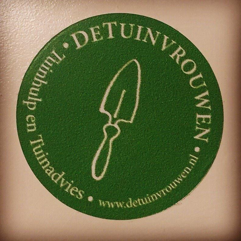 Nog steeds zo blij met ons #logo met dank aan #martienholtzappel #detuinvrouwen #Amsterdam