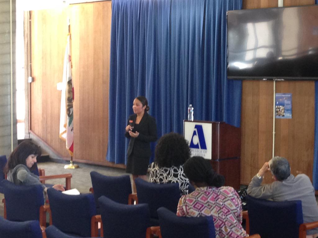COA_StudentLife's tweet photo. Dr. Char Perlas speaking at the public forum for #VPSS at COA. #highereducation http://t.co/65r4AhPoCJ