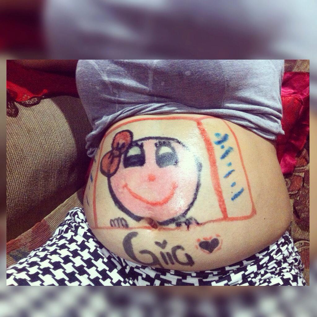MCMP30's tweet photo. BabyGiia 💜😍👶🎀👑 http://t.co/J2Yxg01zk4