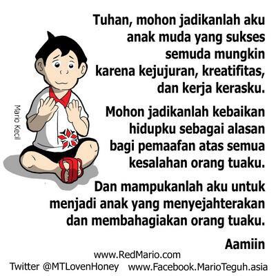 Katakanlah Aamiin atau Retweet, jika doa pagi ini adalah doa Anda juga. Love you! ☺☺☺