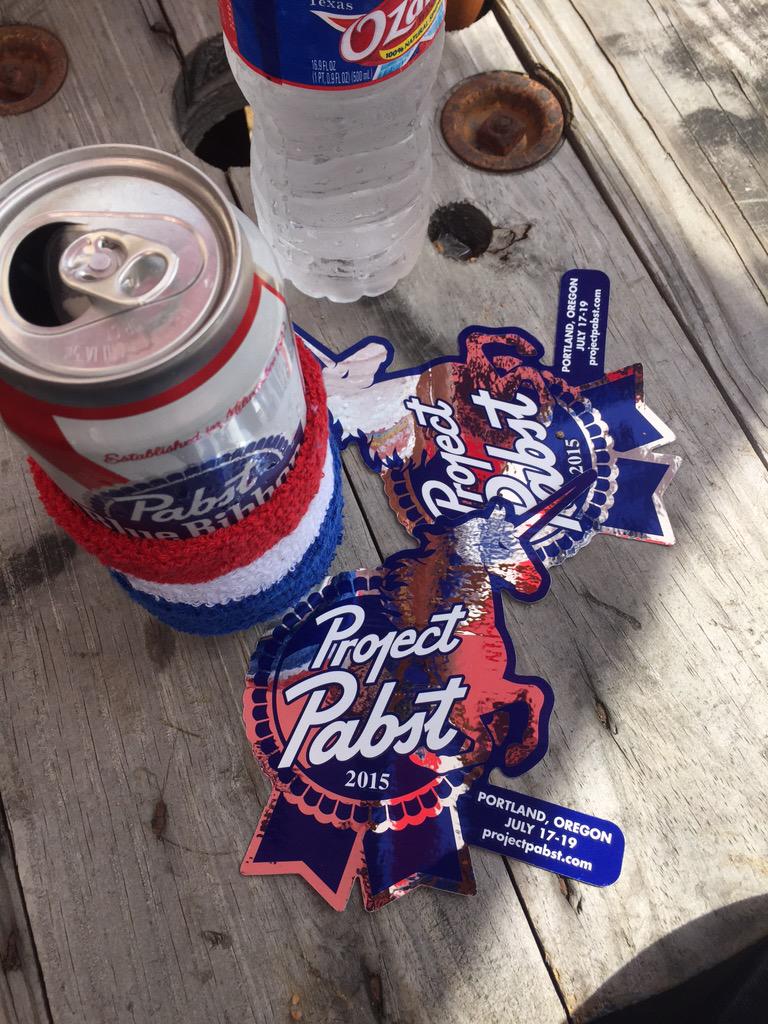 Do617's tweet image. Adam's totally sober...probably. @DoStuffNetwork @DoStuffMedia @PabstBlueRibbon @sxsw #beer #pbr #SX617 #sxsw
