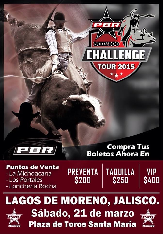 PBR_MEXICO's tweet photo. Faltan 2 Dias.. Consigue tus boletos ya y no te pierdas del deporte mas rudo del planeta. No es un rodeo.... es PBR! http://t.co/x5nN75uWQQ