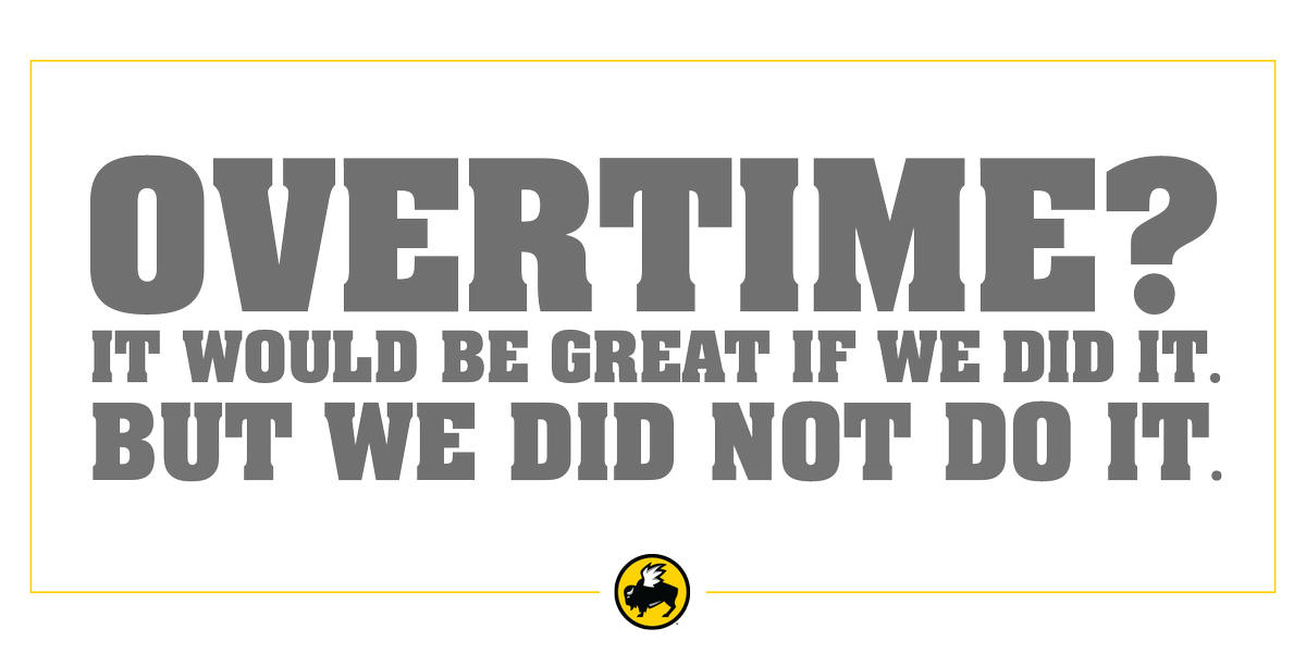BWWings's tweet photo. For those who think we had something to do with #overtime. http://t.co/D0YQNkomcJ