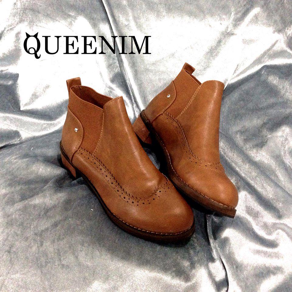 QueenimShop's tweet image. พร้อมส่ง ถ่ายรูปจากสินค้าจริง
วัสดุ : บูทหนัง PU
สี : น้ำตาล
เบอร์ : 39
ราคา : 480 บาท