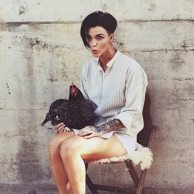 Happy birthday ruby rose! u r the hottest ily 