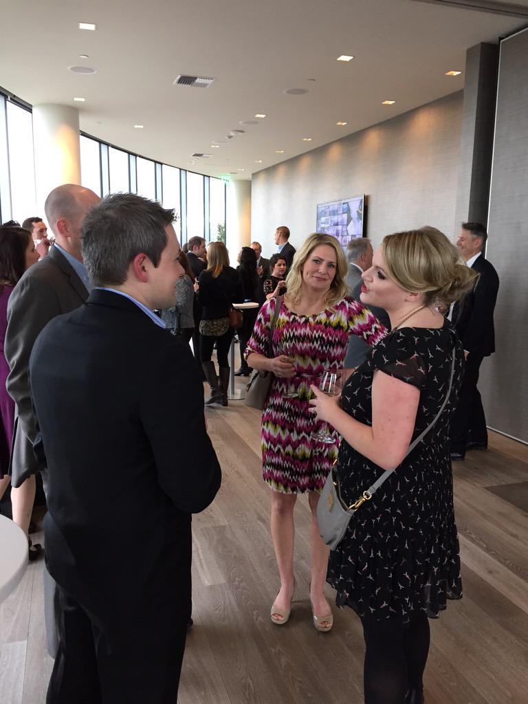 From the Private Dining room this evening on the 40th floor. #premiereonpine