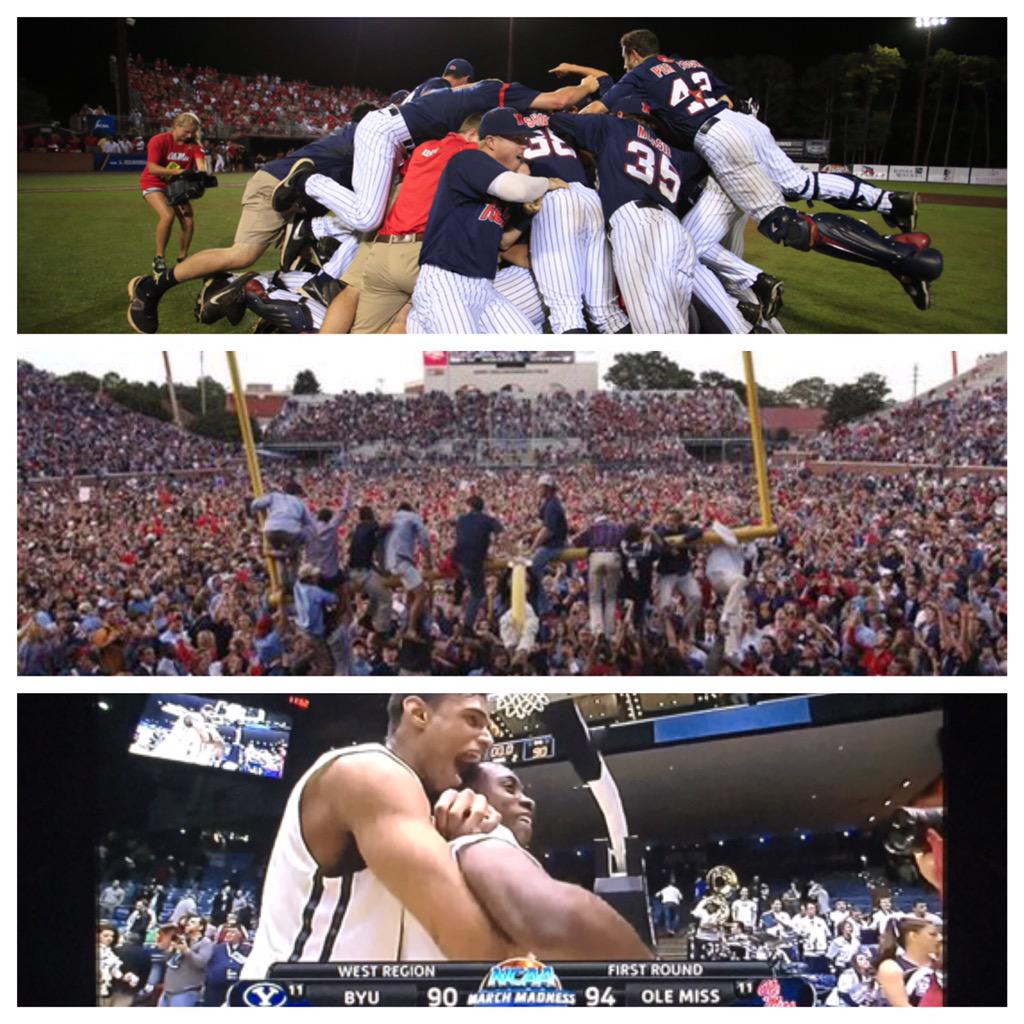 ColeMissSports's tweet photo. It's been a memorable last year for @OleMissSports! Thanks for leading the way @RossBjorkAD! http://t.co/czRAcesEjb
