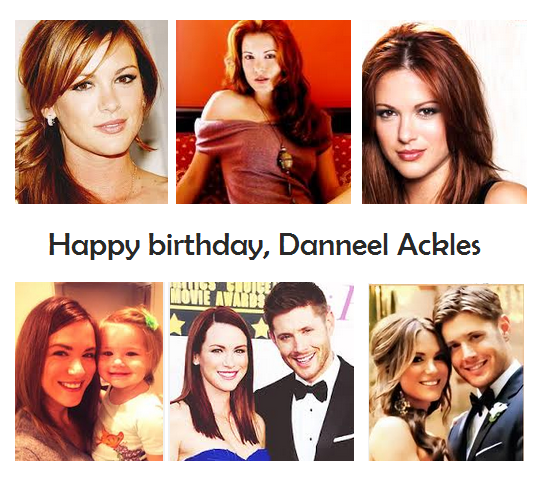 Happy 36th birthday to the beautiful Danneel Ackles 