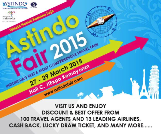 <a href="/wina_ronan/">Andrawina Budiardjo</a> <a href="/AstindoFair/">Astindo Travel Fair 2019</a> Acara Astindo Fair 2015 di Hall C, JIExpo Kemayoran 27-29 Maret 2015 :)
