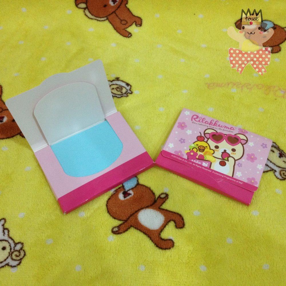 MMHouseShop's tweet image. พร้อมส่ง ถ่ายรูปจากสินค้าจริง
กระดาษซับมัน Rilakkuma
ขนาด 6.7*9cm
ราคา 70 บาท