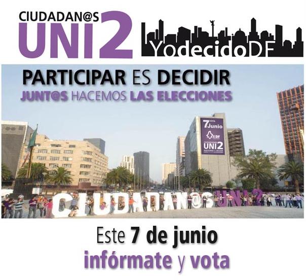 iecm's tweet photo. Hoy #7deJunio infórmate y vota #YoSiMe1 #HazTusEleccion http://t.co/L9ZkVpsqHn