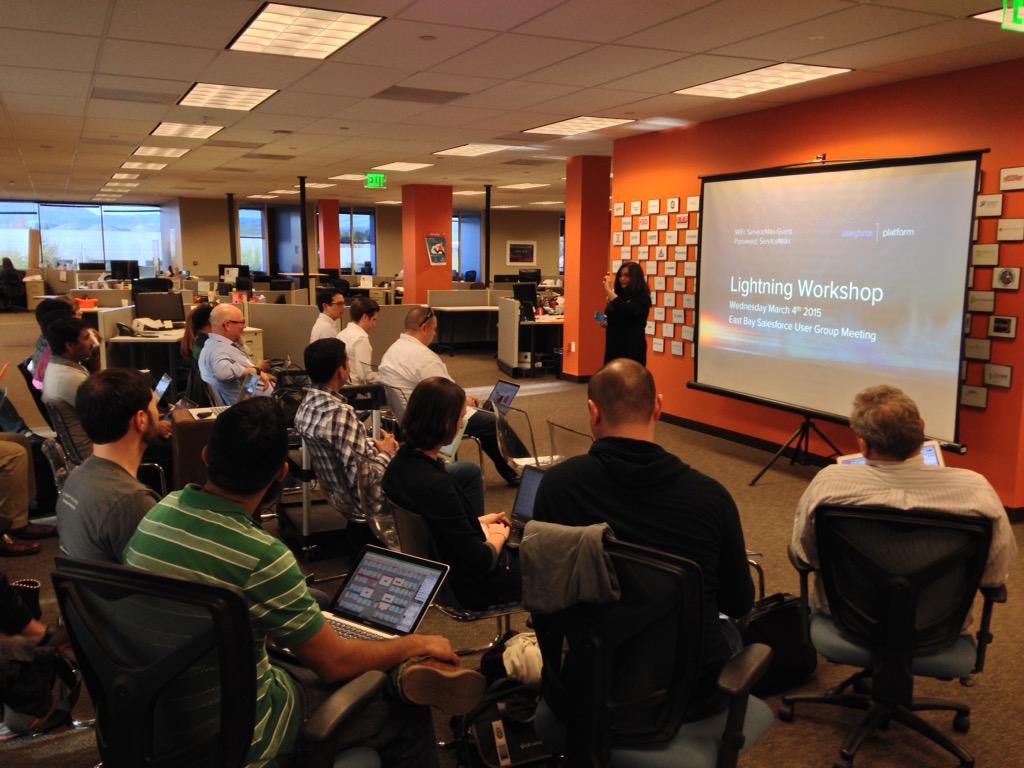 metadaddy's tweet image. Deepa Patel kicking off tonight's #lightningdevweek meetup at @EBSFUG in Pleasanton, CA