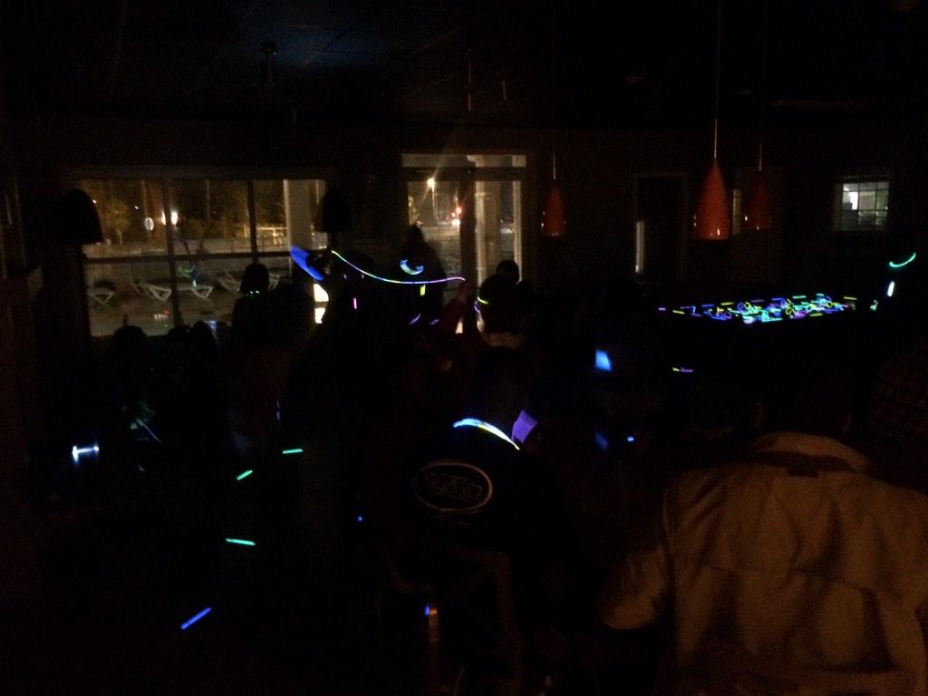 We have FREE food &amp; glow in the dark giveaways RIGHT NOW! Grand Strand Activity House #SpringFling <a href="/CCUHousing/">University Housing</a>