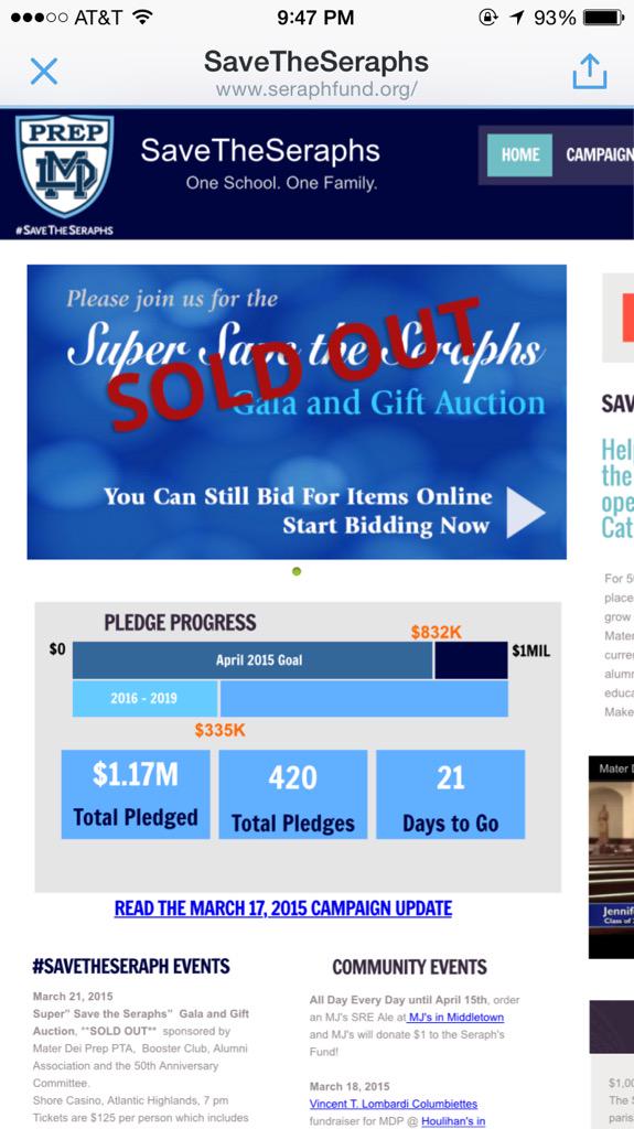 SaveTheSeraphs's tweet image. Where it all started... And what is now #SaveTheSeraphs