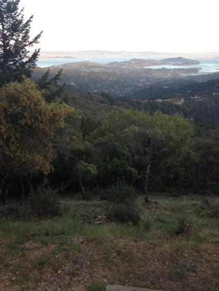 The view from West Point Inn.