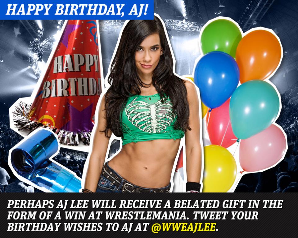  happy birthday aj lee champion divas 