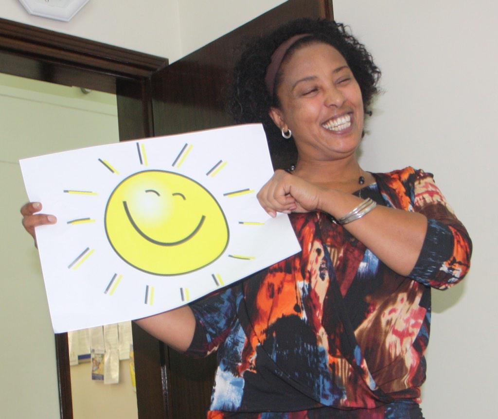 GregDoreyIT's tweet photo. #BritishEmbassyAddis colleagues mark #InternationalDayOfHappiness Part 3 @UKinEthiopia @foreignoffice @DFIDEthiopia http://t.co/Sqma3vMyV4